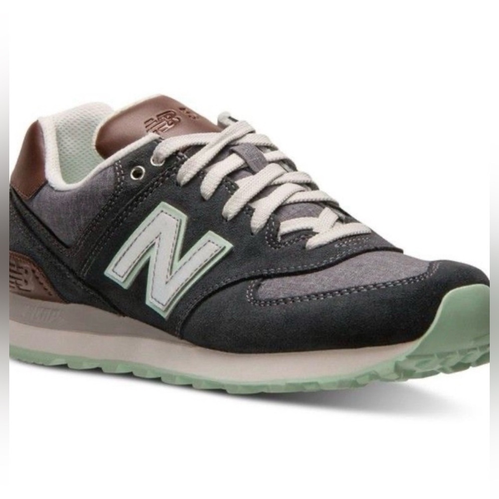 New Balance 574 Cruisin Blue Running Shoes size 8.5
